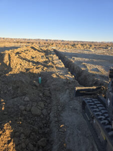 Before septic system installation